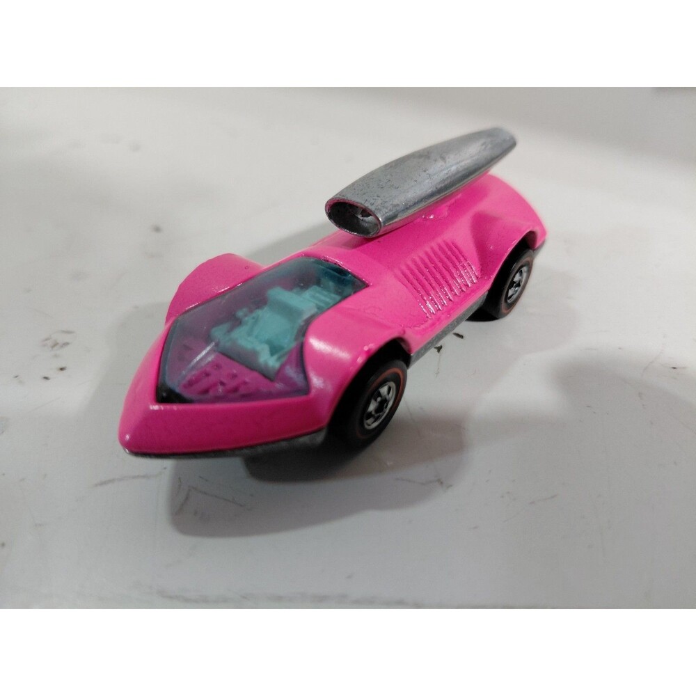 Hot Wheels 1:64 DieCast Red Line 1970 Hong Kong Rocket Bye Baby Car Repaint